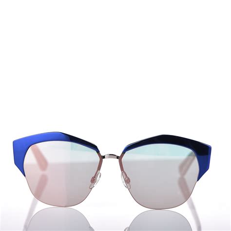 dior glasses blue|christian dior mirrored sunglasses.